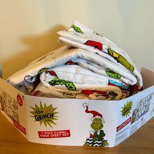 Grinch twin sheets